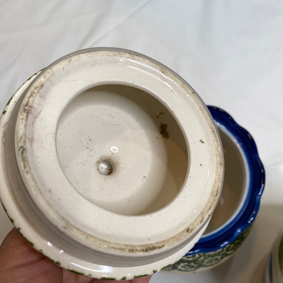 TEMP-TATIONS By Tara Old World Green  Piece Canister Set with Lids - A101121 - Picture 6 of 11